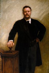 Official White House Portrait of Theodore Roosevelt